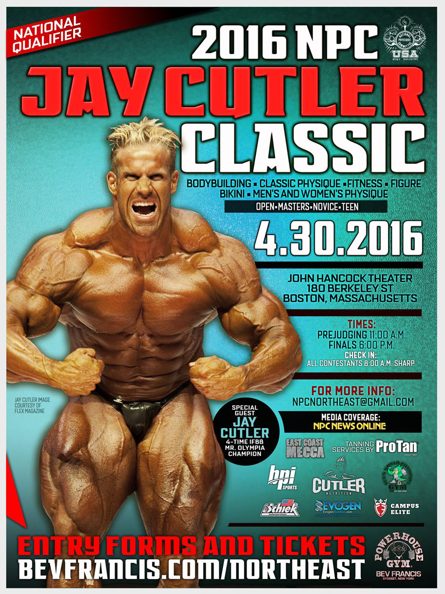 NPC Jay Cutler Classic NPC Northeast