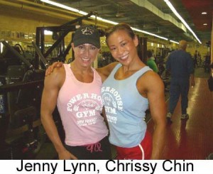 Jenny Lynn and Chrissy Chin